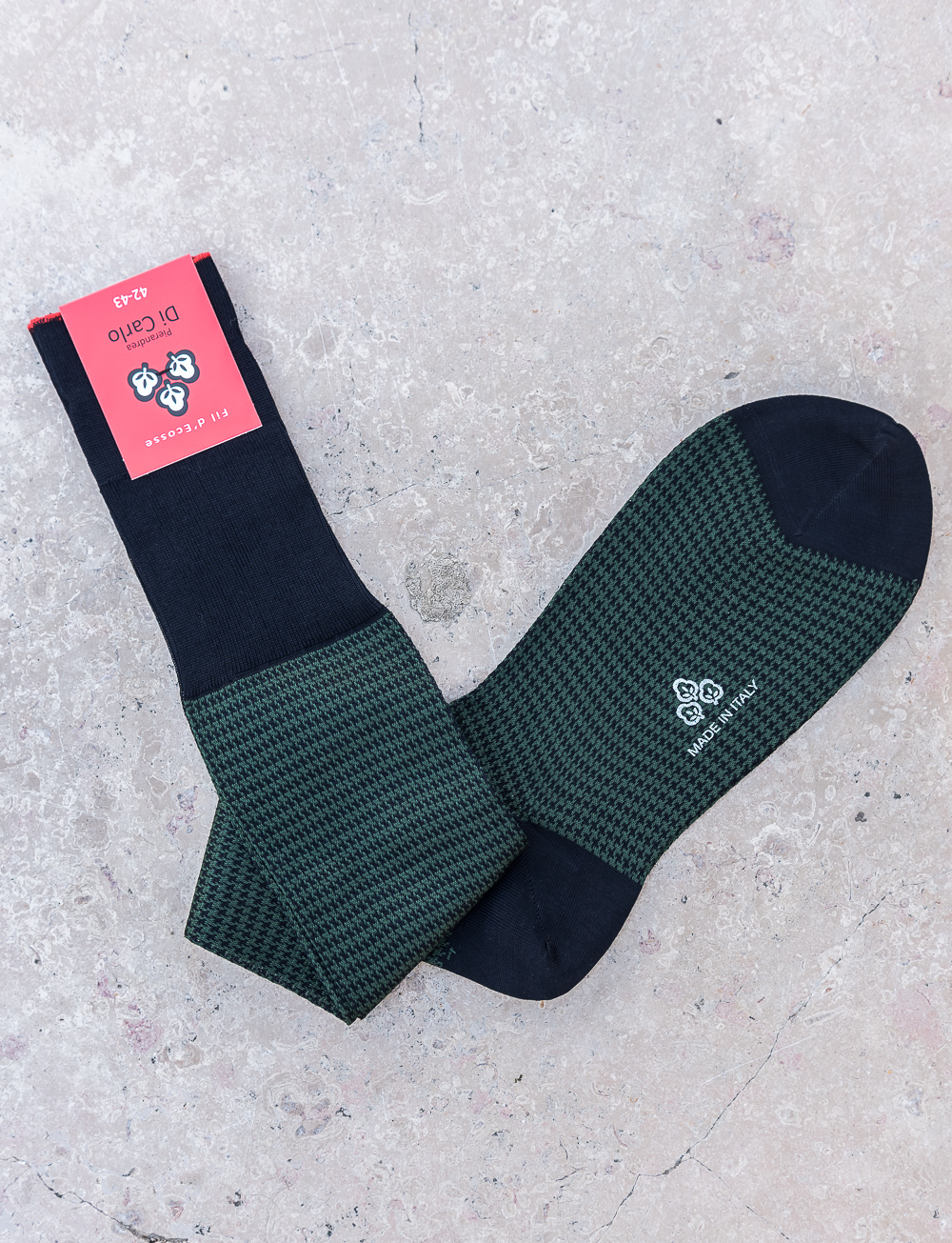Chaussettes hautes motifs outlet