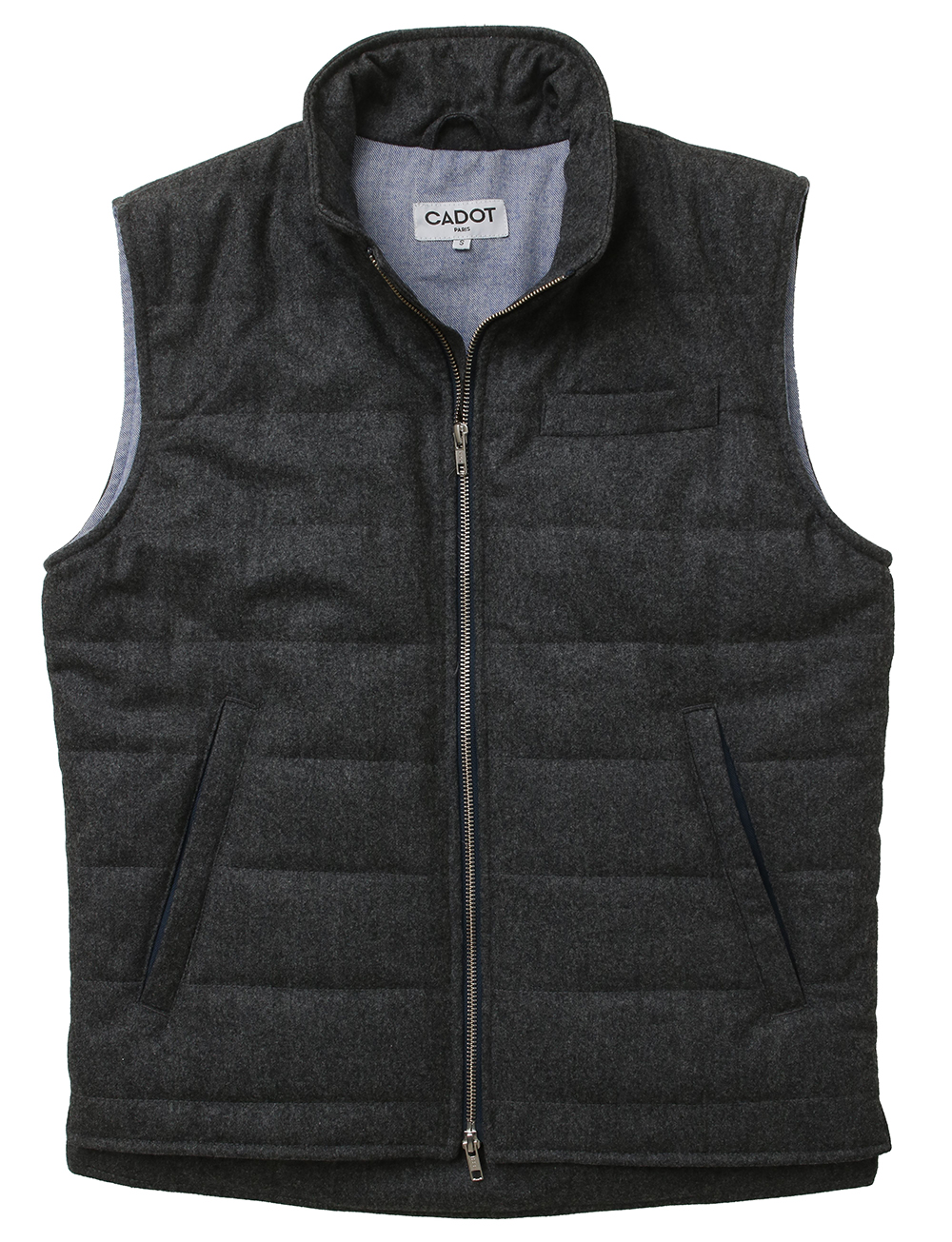 Gilet flanelle top homme