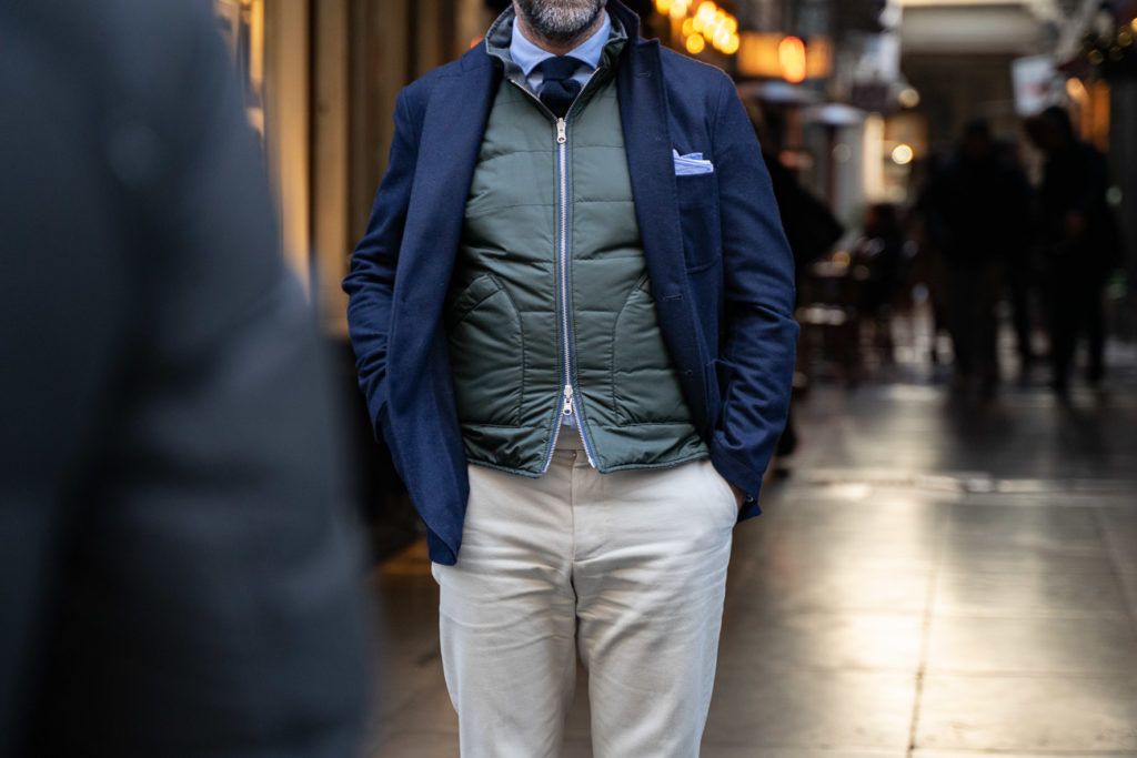 Veste Matelassée Sous Veste Costume Homme Sous Costume Doudoune