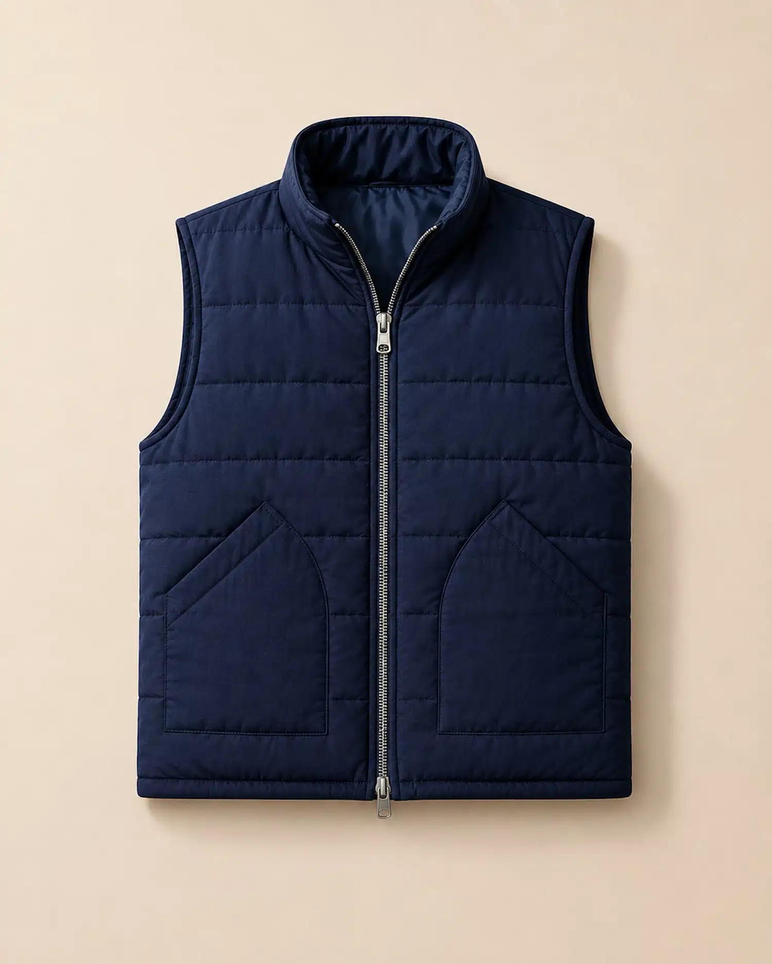gilet Dany bleu marine face