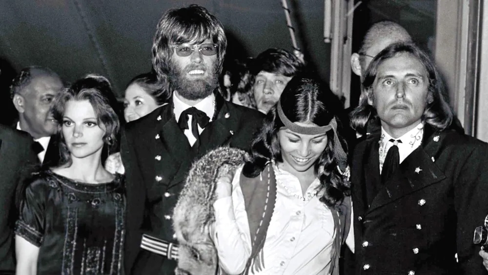L’équipe d’Easy Rider à Cannes en 1969, avec tenues inspirées de la guerre de Sécession.